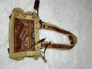 Borsa Dolce & Gabbana tela e pelle