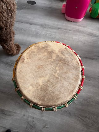 Tambor Yembé de madera africano