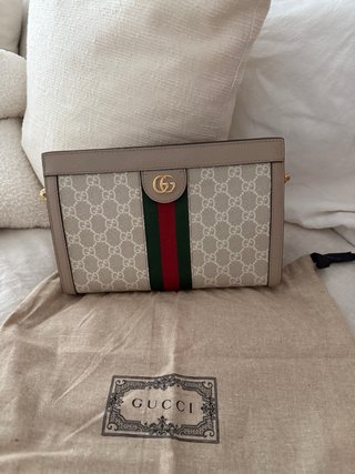 Bolso Gucci Ophidia Beige Multicolor