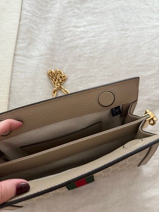 Bolso Gucci Ophidia Beige Multicolor