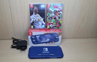 Nintendo Switch Lite Blu con giochi inclusi