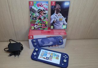 Nintendo Switch Lite Blu con giochi inclusi