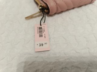 Monedero Victoria's Secret Rosa y Dorado