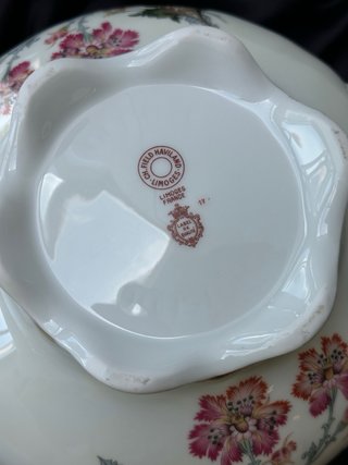 Sopera Antigua Limoges Haviland Porcelana
