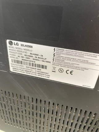 Televisor LG 32 Negro