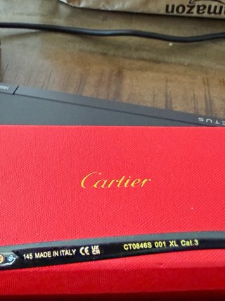 Gafas Cartier Aviador Dorado y Rosa