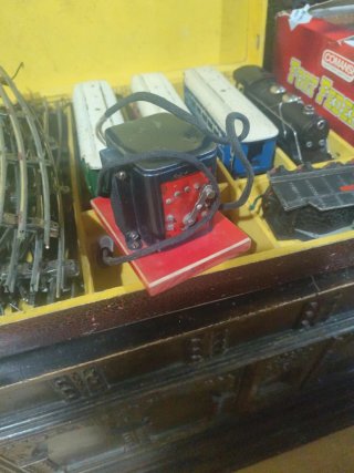 Tren Paya Antiguo Negro