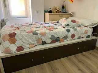 Cama nido de madera 90 cms