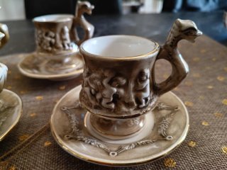 Servizio da caffè/tè in capodimonte