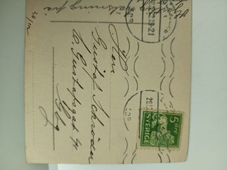 Tarjeta postal histórica Suecia 1912