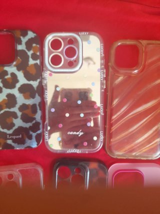Lote 6 fundas iPhone