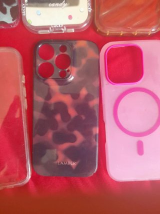Lote 6 fundas iPhone