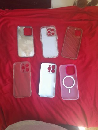 Lote 6 fundas iPhone
