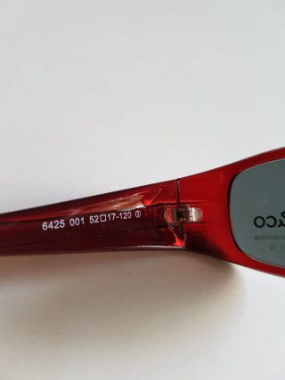Y2K Sun&co gafas de sol rojas