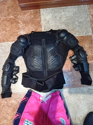 Pantalón y Chaqueta Protección Moto/Bici Niño