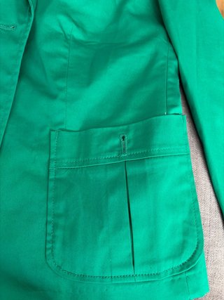 Chaqueta Verde Cortefiel Talla M