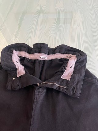 Jeans neri vita alta elasticizzata