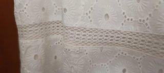 Vestido blanco estilo Ibicenco