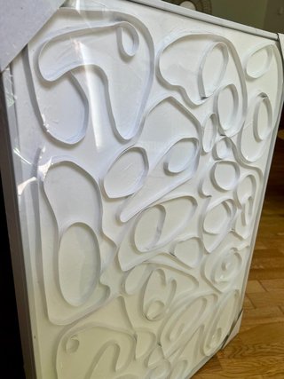 Set 2 Quadri Astratti in Rilievi