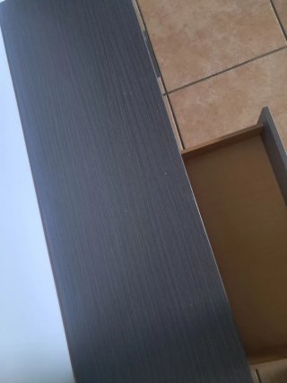 Mueble salón gris 150x50x30