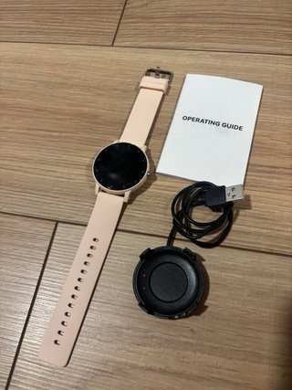 Reloj Smartwatch Rosa y Negro