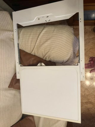 Módulo lavadora/secadora con bandeja