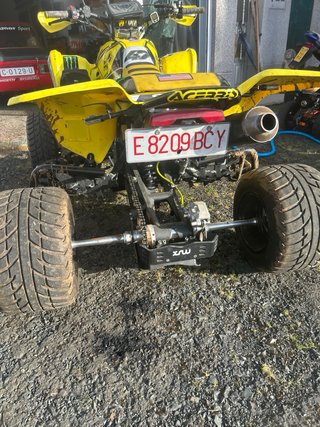 Suzuki LTZ 400 Quad Amarillo
