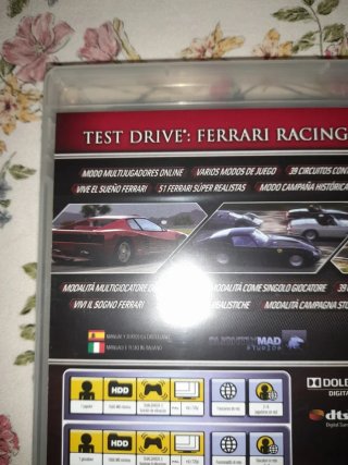 🇪🇦PRECINTADO.Juego Ps3 Test Drive Ferrari Racing