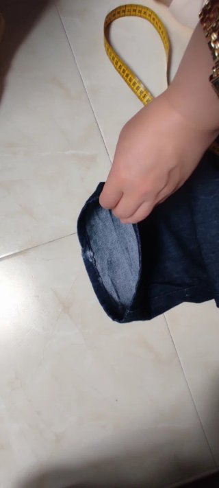 Pantalón vaquero Zara azul