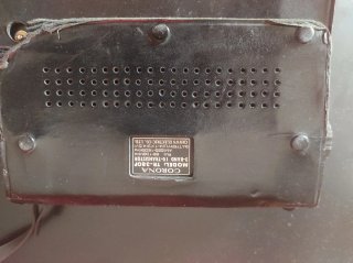 Radio Corona Transistor Años 50/60 - No Sintoniza