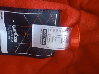 Traje de nieve infantil rojo Decathlon
