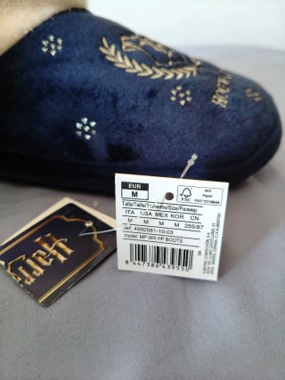 Zapatillas Casa Hogwarts Azul y Blanco