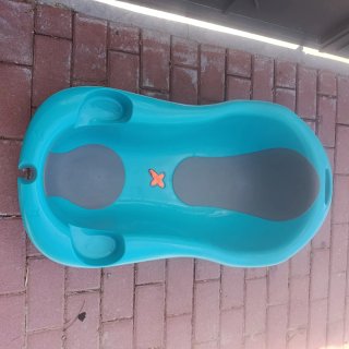 Bañera para bebé azul