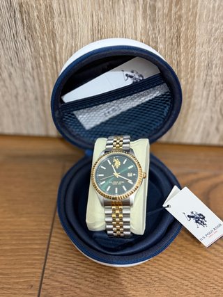 Reloj U.S. Polo Assn. Oro y Plata