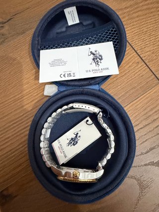 Reloj U.S. Polo Assn. Oro y Plata