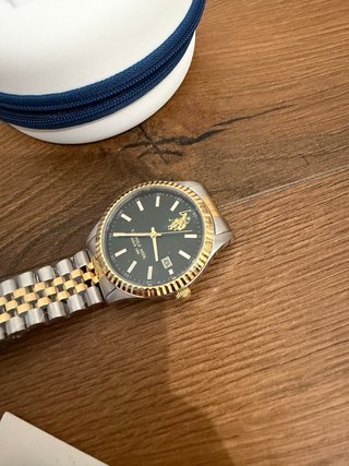 Reloj U.S. Polo Assn. Oro y Plata