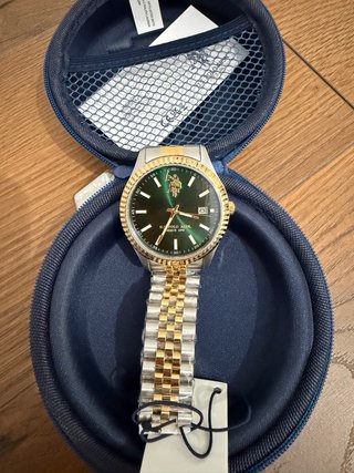 Reloj U.S. Polo Assn. Oro y Plata