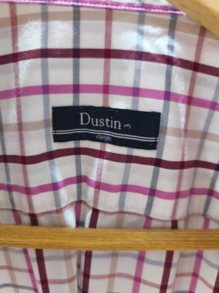 Camisa Dustin Cuadros Manga Corta Talla M