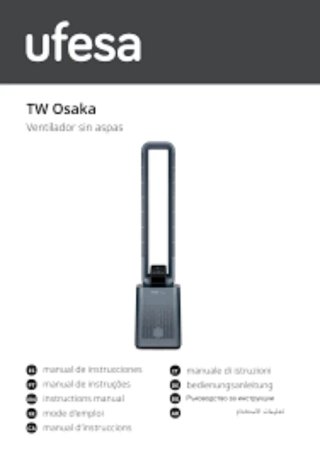Ventilador Ufesa Osaka 3 velocidades