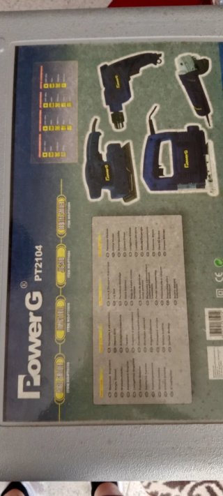 Kit Herramientas Eléctricas PowerG PT2104