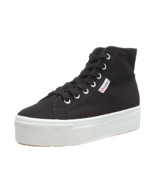 Zapatillas Superga 2705 Hi Top negras.NUEVAS