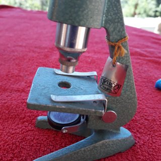 Microscopio Antiguo Óptico Optico Paris