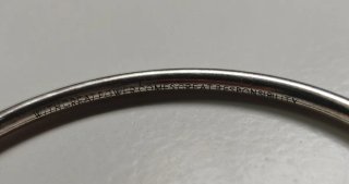 Pulsera Rígida Spiderman con Frase grabada
