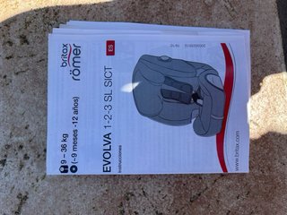 Silla coche Britax Römer Evolva 1-2-3