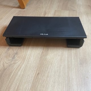 Soporte Monitor PC con puertos USB y organizador