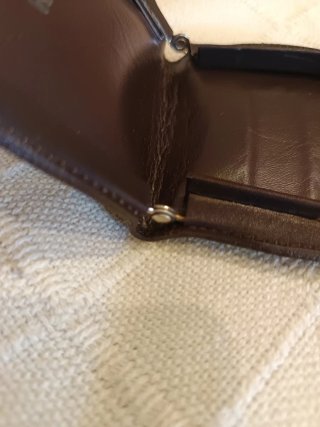Monedero Loewe Caballero Marrón