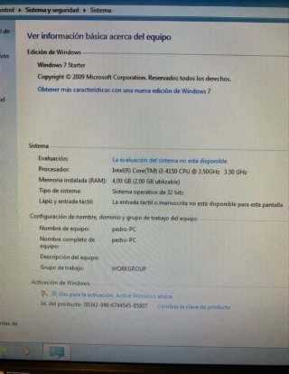 Ordenador de sobremesa completo