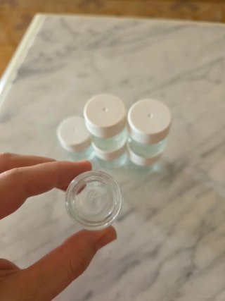Mini tarros cristal