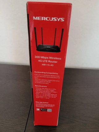 Router 4G LTE MERCUSYS MB115-4G