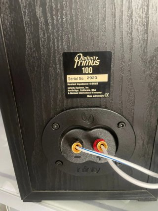 Altavoces Infinity Hifi 100